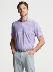 NORTHBOUND PERFORMANCE JERSEY POLO - MARINA BLUE