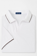 SUMMERTIME PERFORMANCE MESH POLO - WHITE
