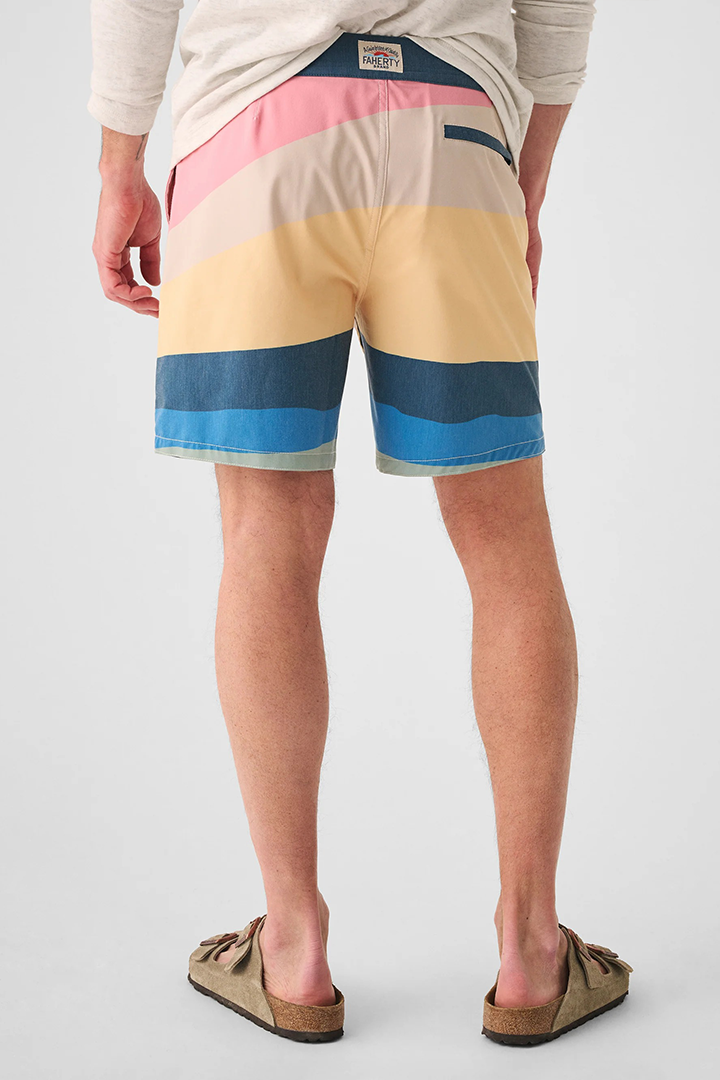 SOLEIL BOARDSHORT - FALL SUNSET