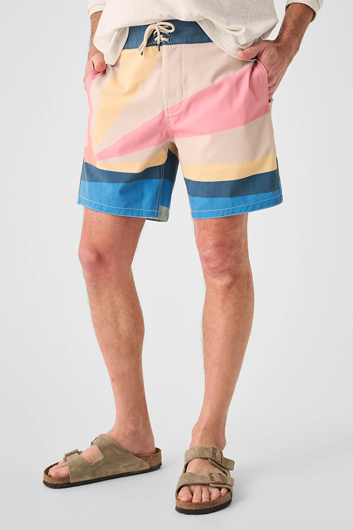 SOLEIL BOARDSHORT - FALL SUNSET