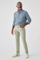 STRETCH OXFORD SHIRT 2.0 - OCEAN TEAL GINGHAM
