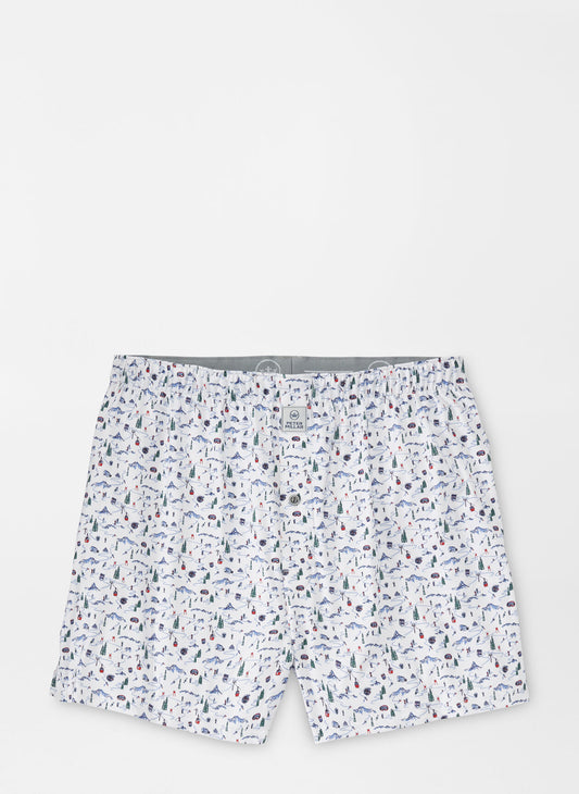 MAPLE PERFORMANCE BOXER SHORT - WHITE