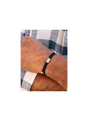 LITTLE LEWIS BRACELET - NAVY-SILVER