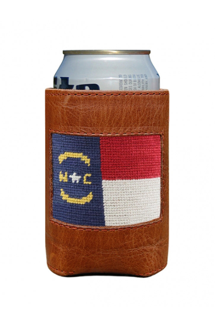 NORTH CAROLINA STATE CAN COOLER - RED