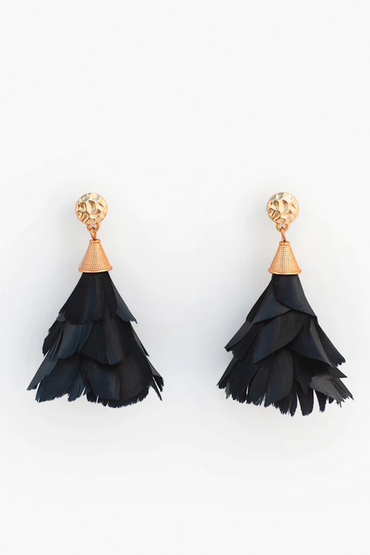 PARADES PETITE FEATHER EARRINGS