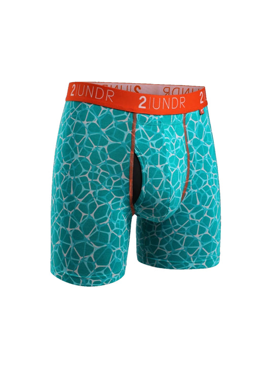 SWING SHIFT 6" BOXER BRIEF - POOL PARTY