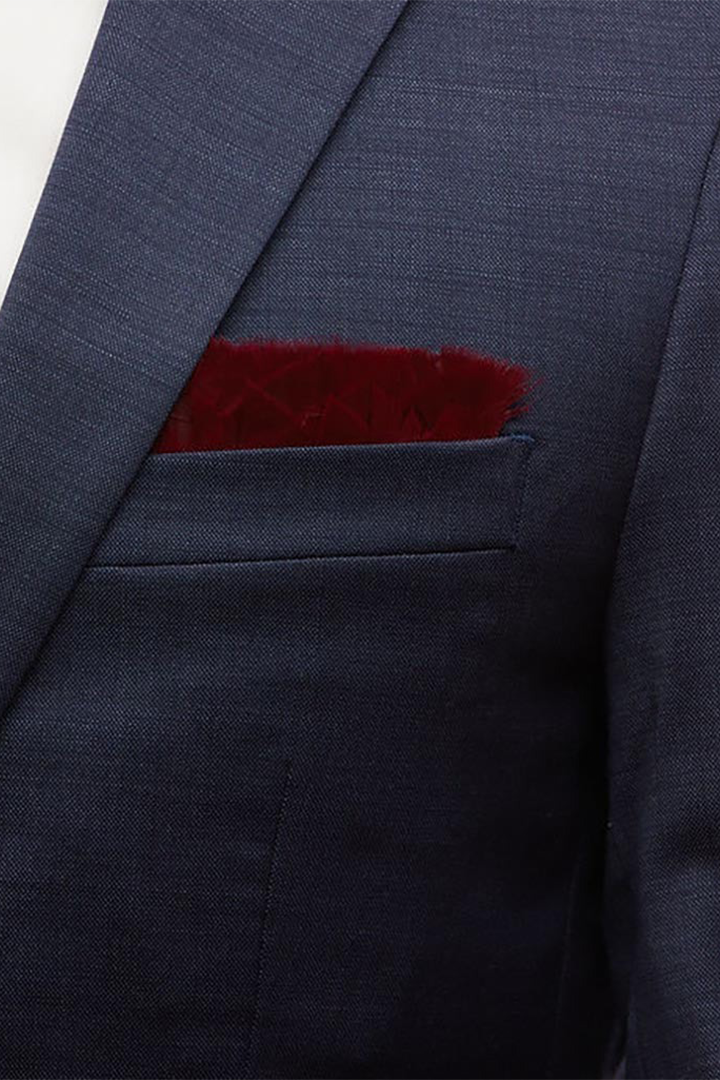 RICHARDSON FEATHER POCKET SQUARE