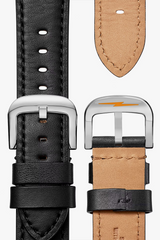 CANFIELD MODEL C'56 44MM BLACK SHINOLA WATCH