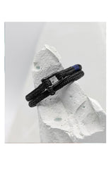 SALTY STEVE BRACELET - BLACK-BLACK