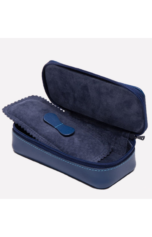 SPECTRUM LARGE TRAVEL ZIP BOX - BLUE