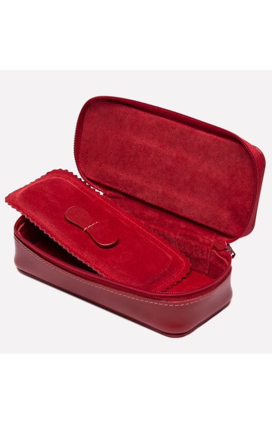 SPECTRUM LARGE TRAVEL ZIP BOX - RED