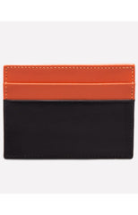 STERLING FLAT CREDIT CARD CASE - ORANGE