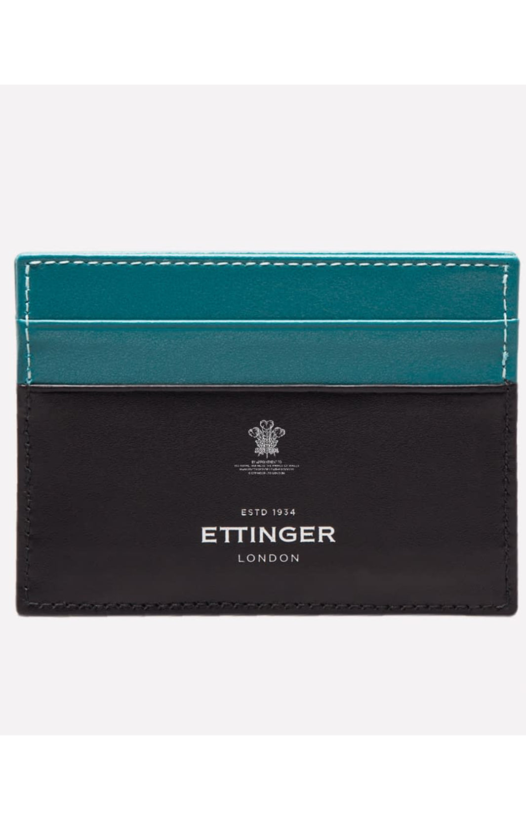 STERLING FLAT CREDIT CARD CASE - TURQUOISE