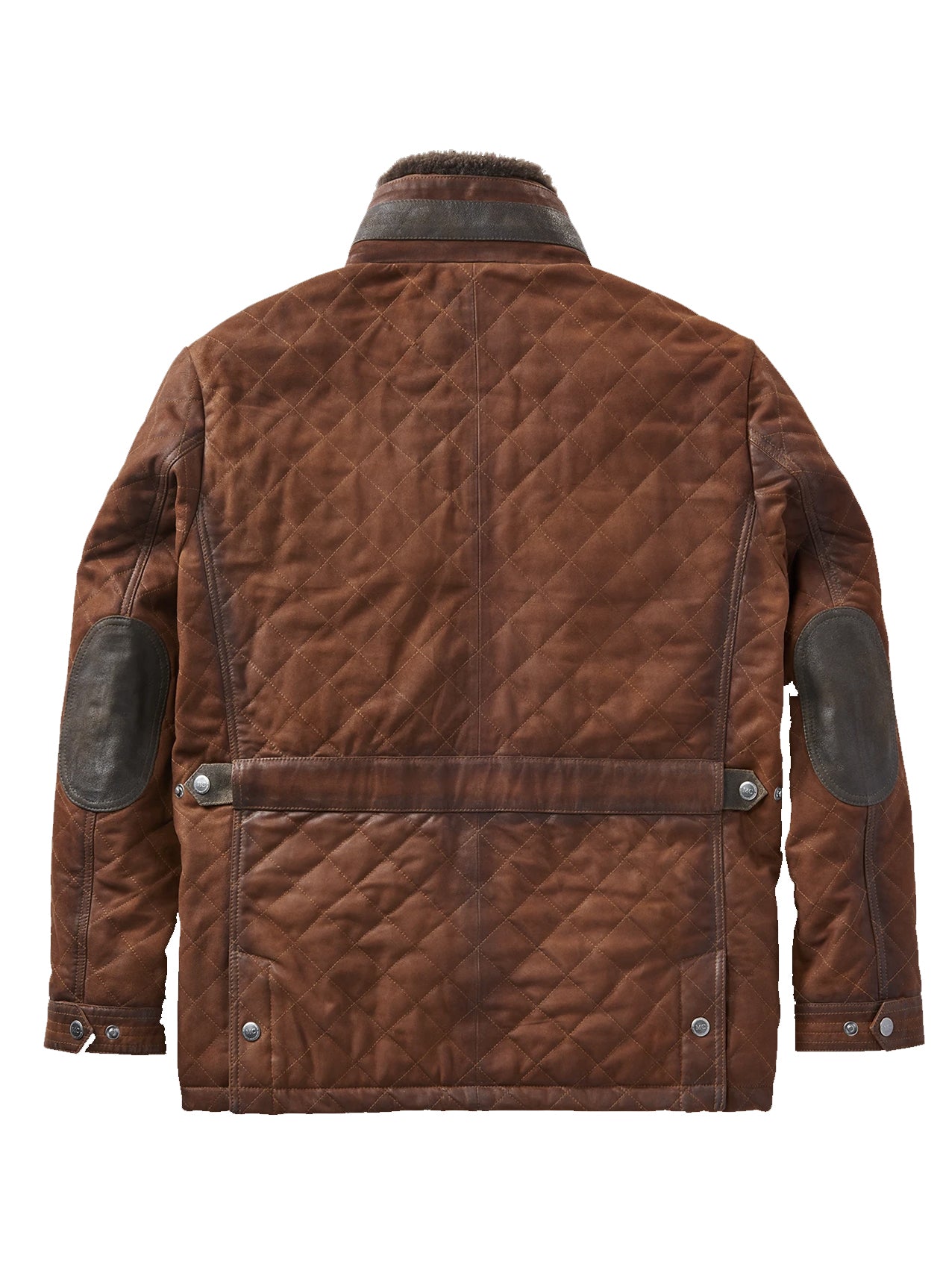 SEDONA LEATHER JACKET - BOURBON