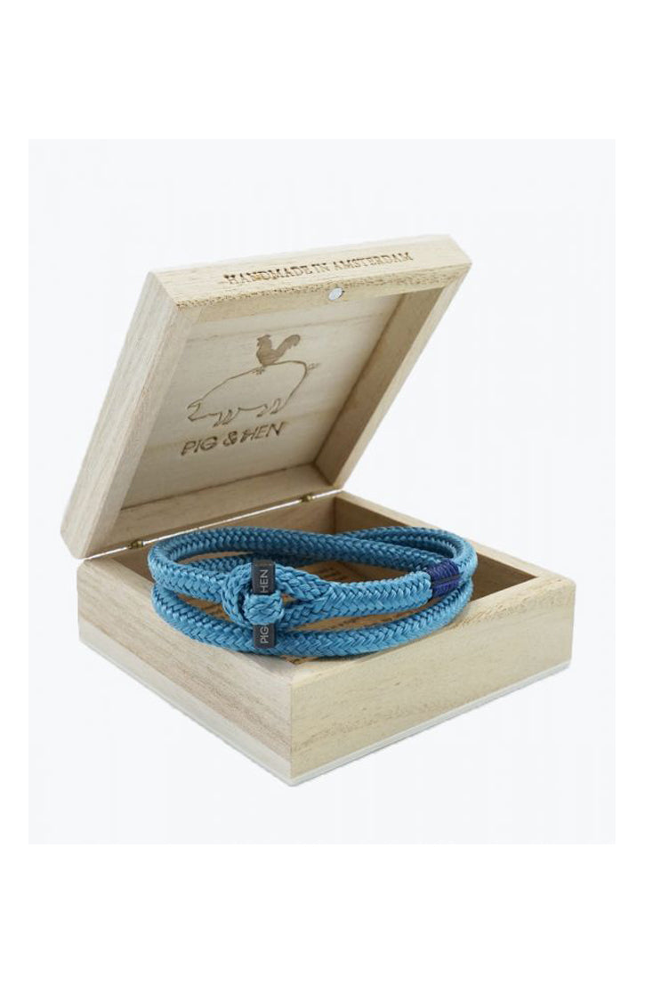 TINY TINY BRACELET - SKY BLUE-BLACK