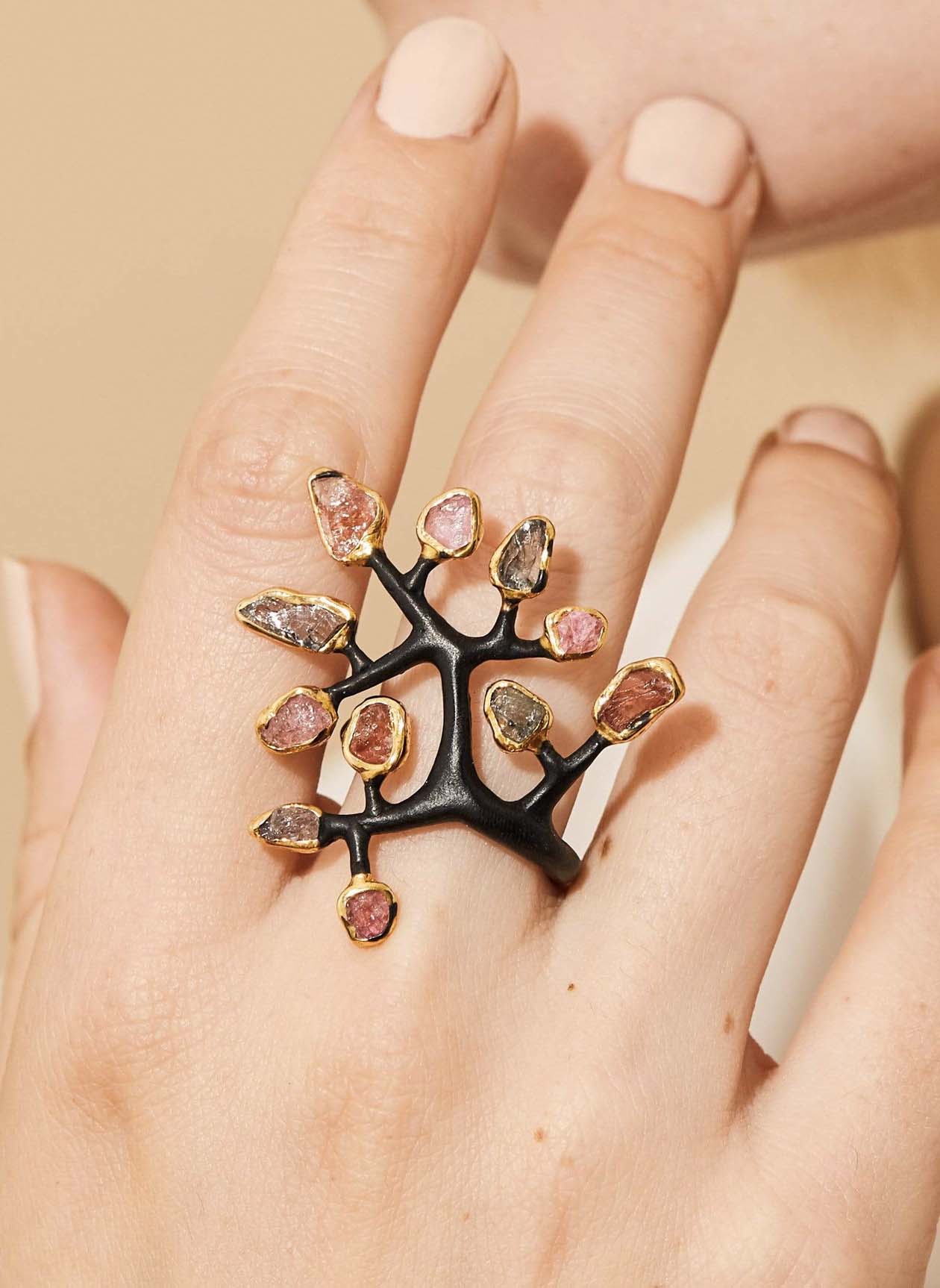 ELCRYDE FANCY SAPPHIRE RING 7