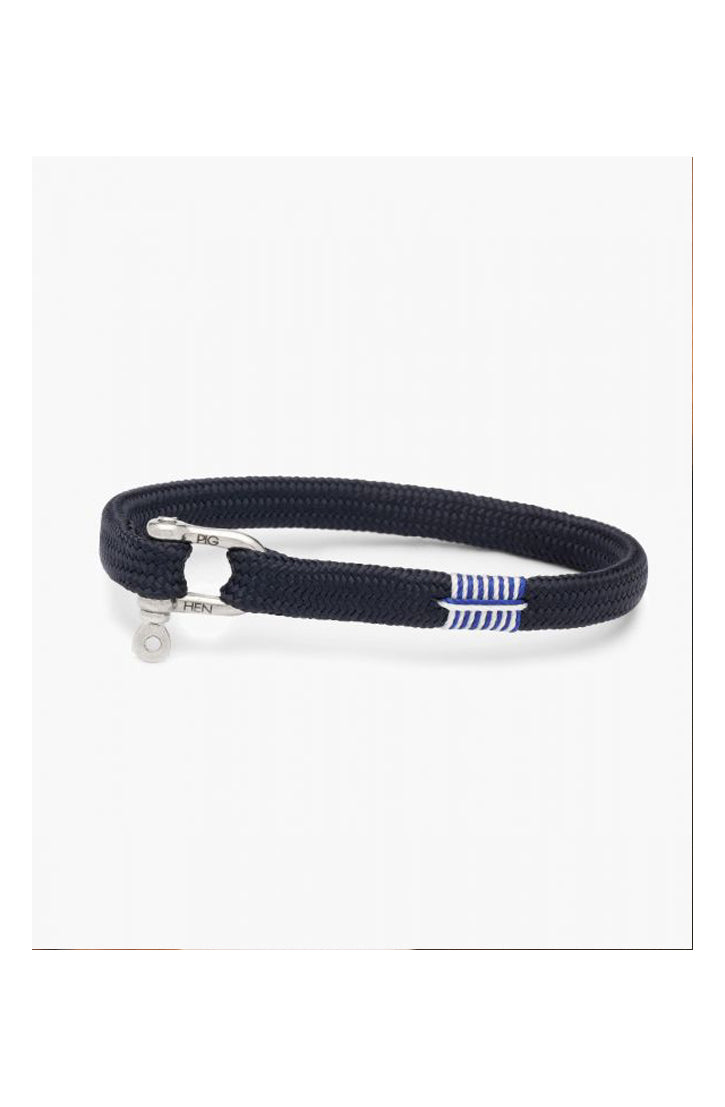 VICIOUS VIK BRACELET - NAVY-SILVER