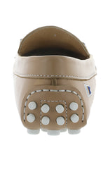 WOMEN'S DECK DRIVER SHOES - CAPPUCCINO