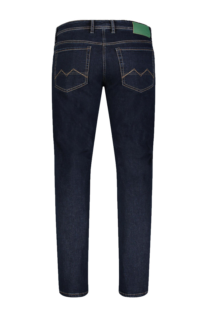 ARNE MODERN FIT JEANS - DEEP BLUE STONEWASH