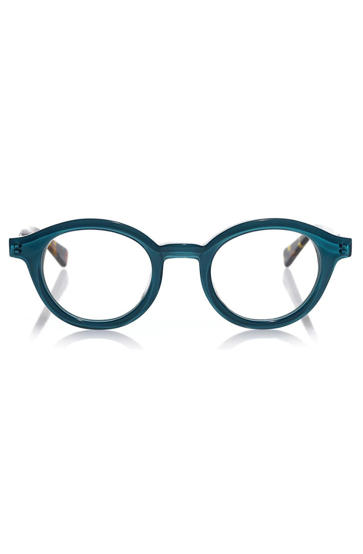 TV PARTY READER - TEAL/TORTOISE