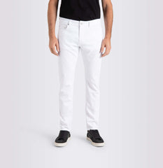 ARNE LIGHTWEIGHT SUMMER DENIM JEANS - WHITE