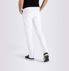 ARNE LIGHTWEIGHT SUMMER DENIM JEANS - WHITE