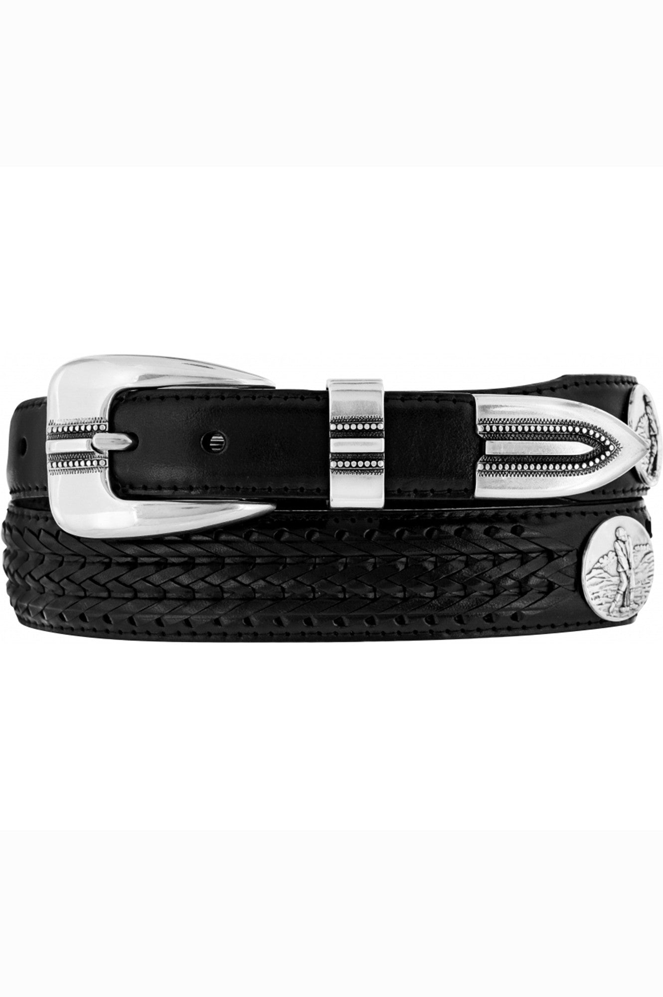 black leather belt, mens belt, black dress belt, golf belt, mens black golfer belt, black leather