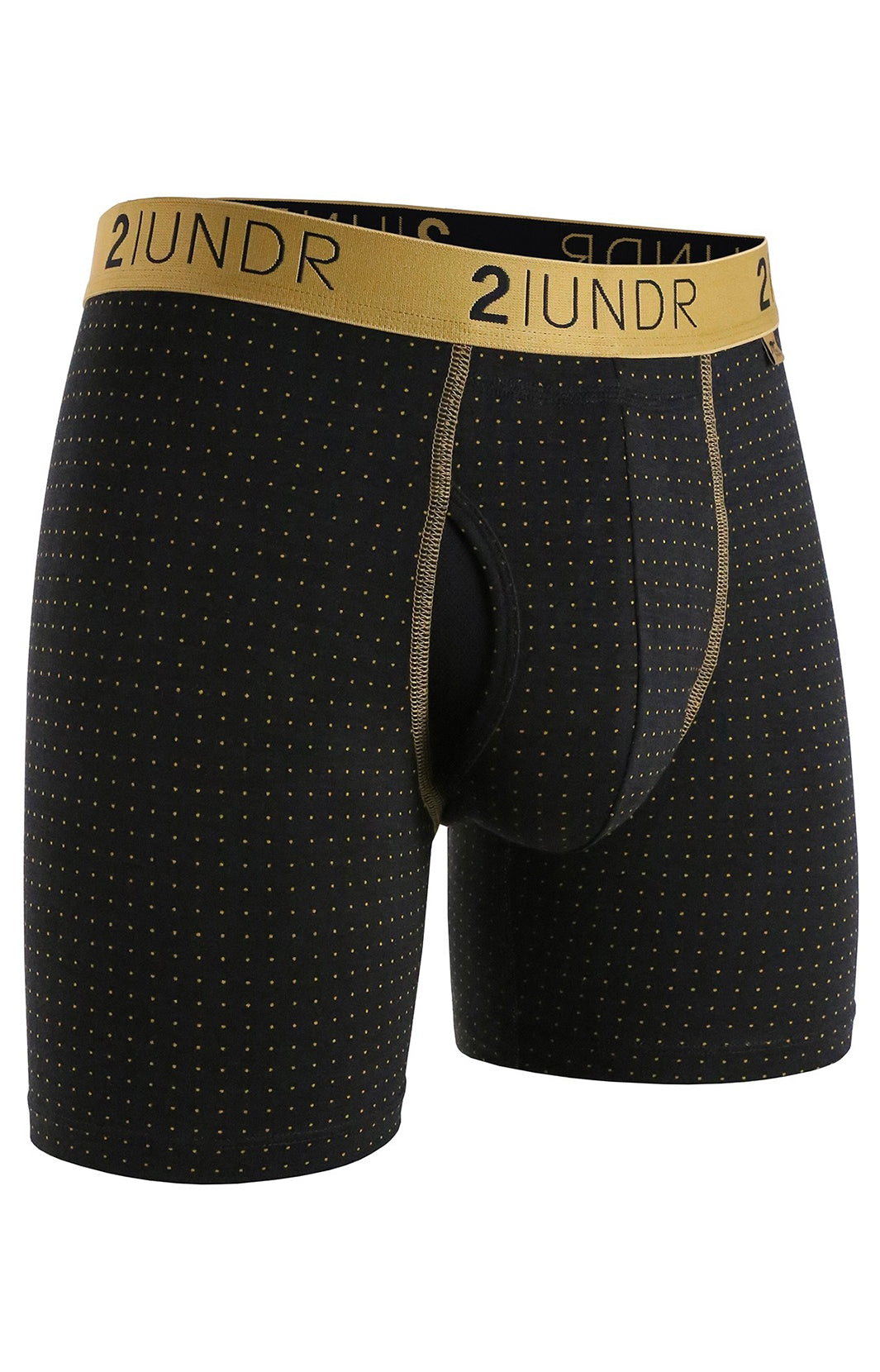 SWING SHIFT 6" BOXER BRIEF - PIN DOT
